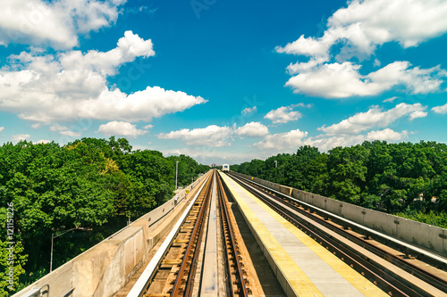 AirTrain JFK is a 3-line, 8.1 miles long elevated railway providing service to Kennedy International Airport photo