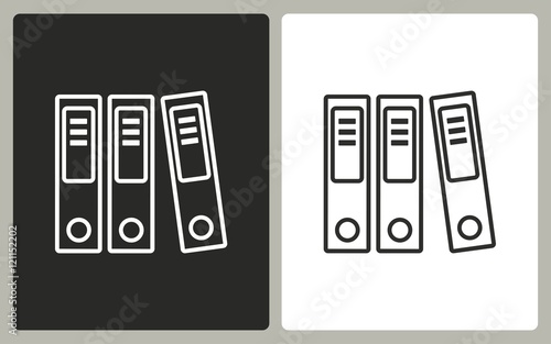 Binder - vector icon.