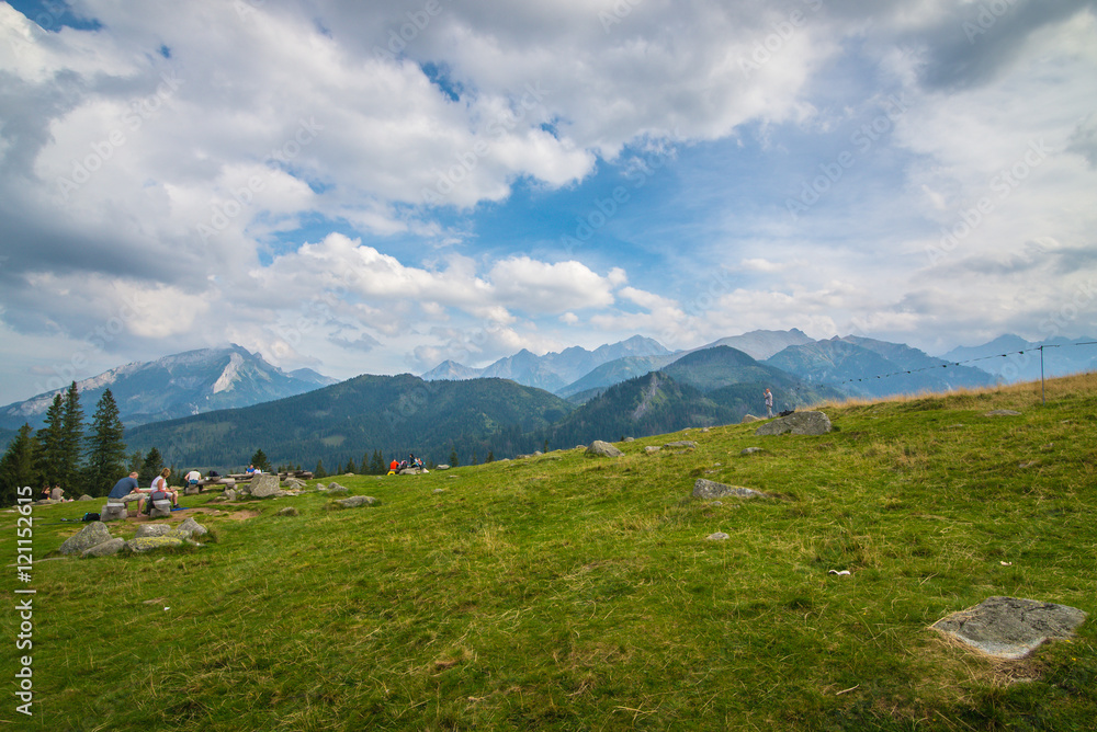 Fototapeta premium Rusinowa Polana in Tatra Mountain, Poland