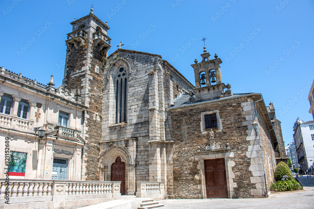Iglesia de San Pedro Lugo Galicien (Galicia) Spanien (España) Costa da Morte 