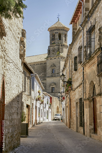 Fototapeta Naklejka Na Ścianę i Meble -  municipio monumental de Baeza en la provincia de Jaén, Andalucía