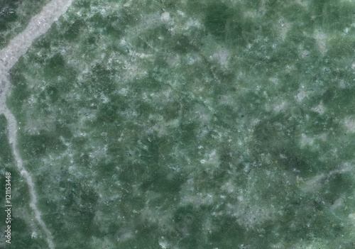 Surface of the mineral chrysoprase, included in the chalcedony group. It is a microcrystalline variety of quartz green in colour.
