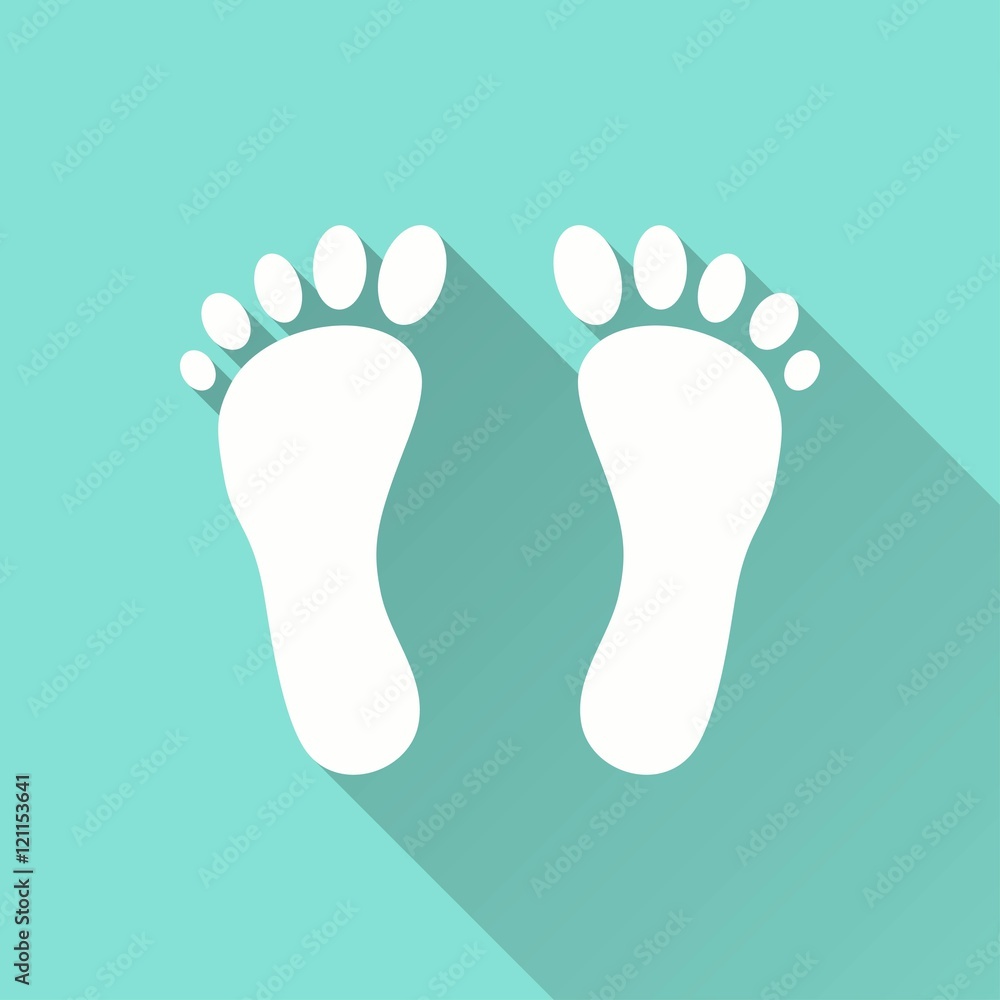 Foot - vector icon. Foot - vector icon.