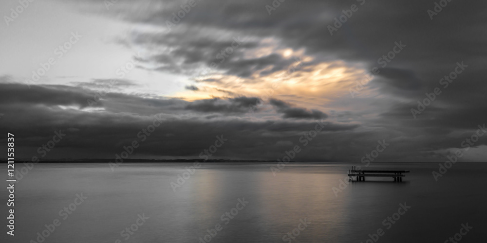 Morgendämmerung am Bodensee Morgendämmerung am Bodensee