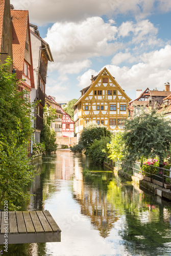 Obraz na płótnie Historic old town of Ulm w salonie