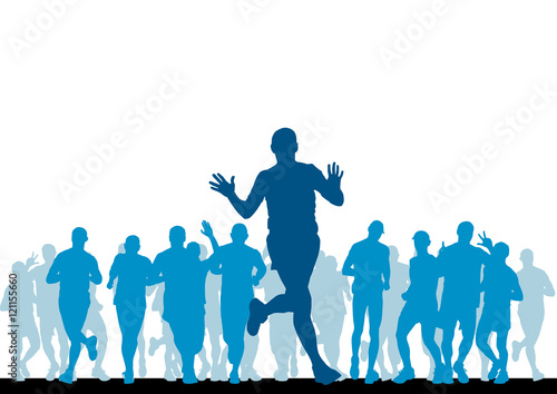 Sport illustration, vector