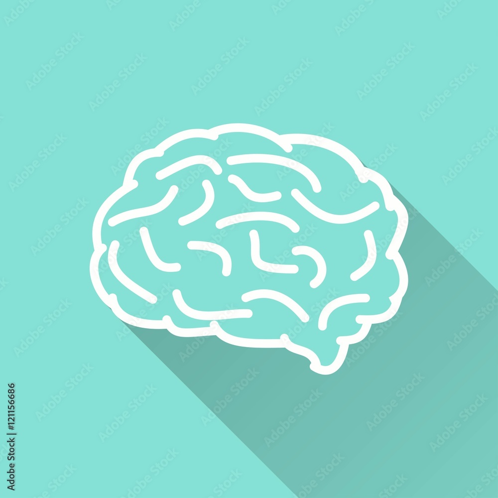 Brain - vector icon. Brain - vector icon.
