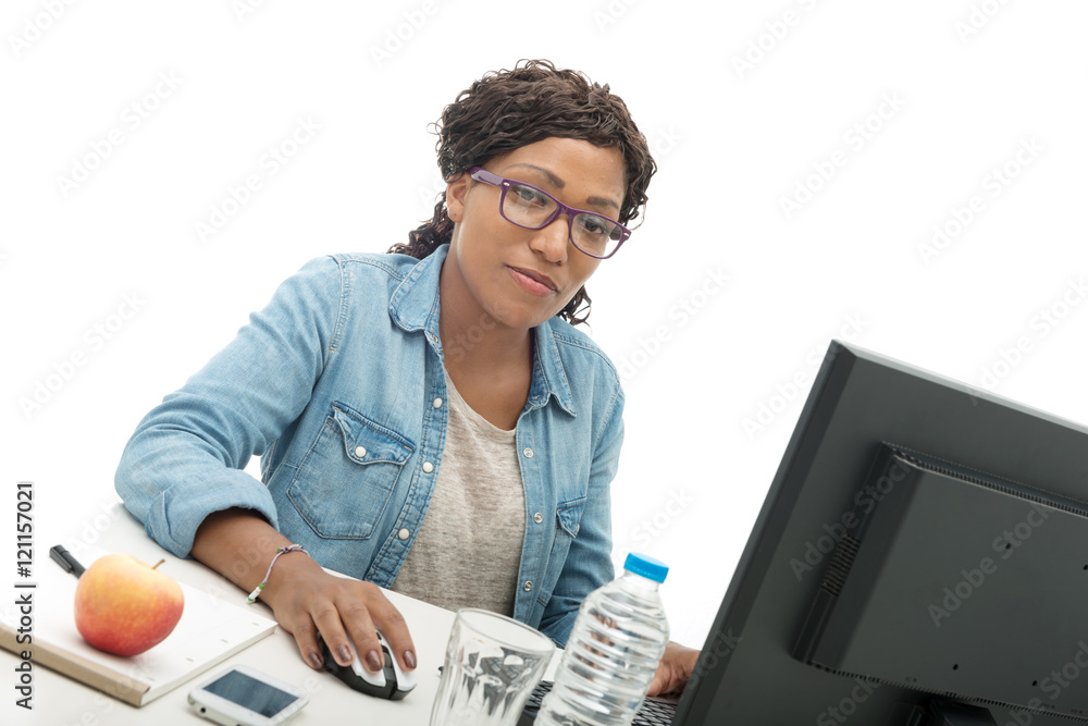 portrait of an african american businesswoman portrait of an african american businesswoman