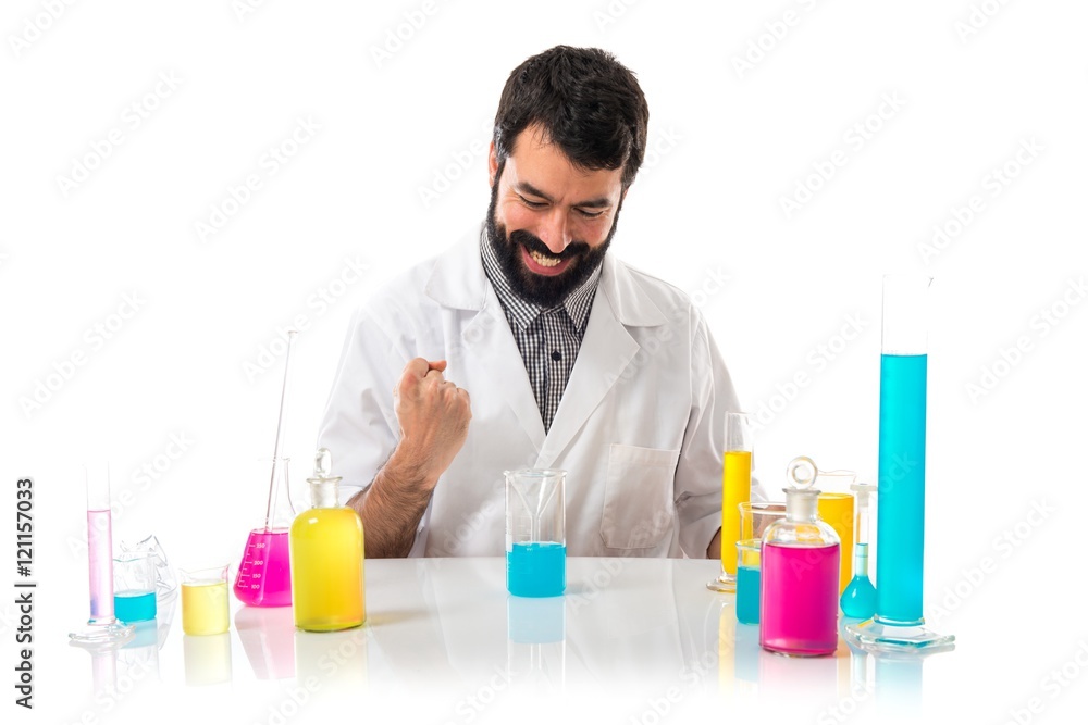 Lucky Scientist man Lucky Scientist man