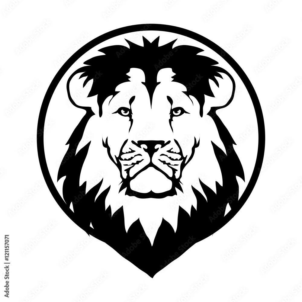 Obraz premium lion logo