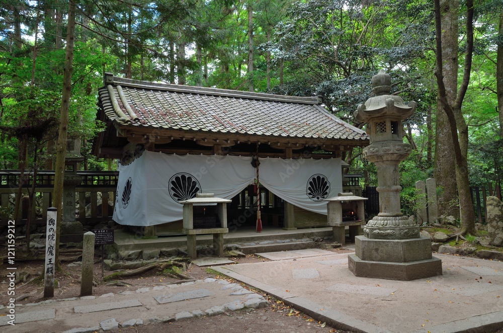 京都　鞍馬寺　奥の院魔王殿