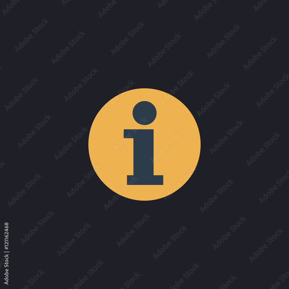 Information computer symbol Information computer symbol