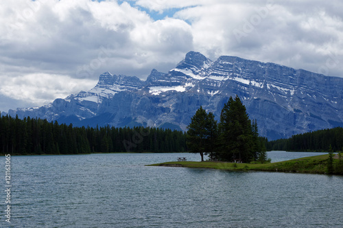 Two Jack Lake in Banff, Alberta, Canada