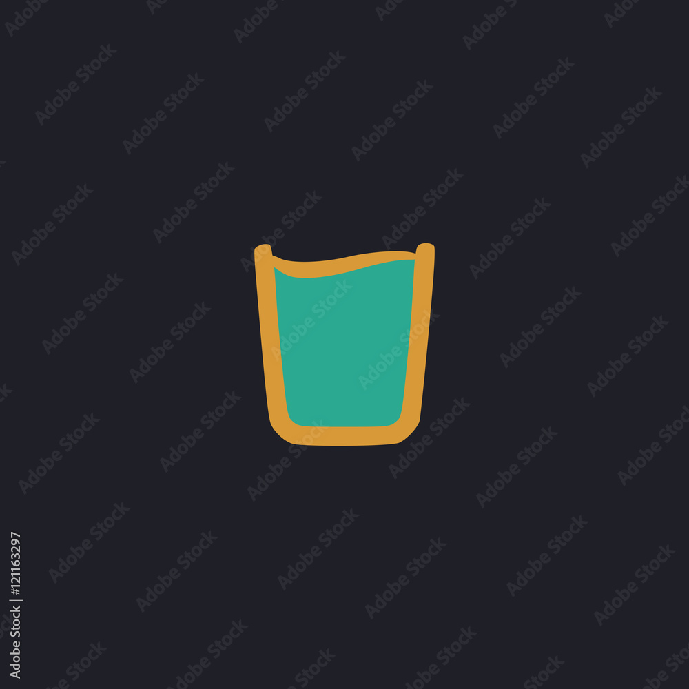 water glass computer symbol water glass computer symbol