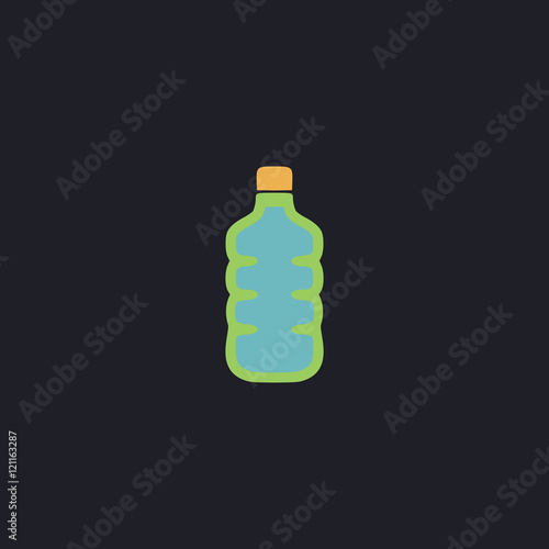 water bottle computer symbol