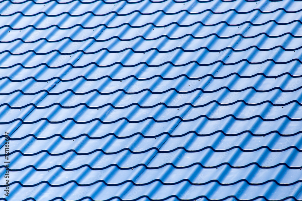 metal roof as background metal roof as background