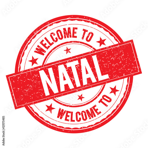 Welcome to NATAL Stamp Sign Vector.