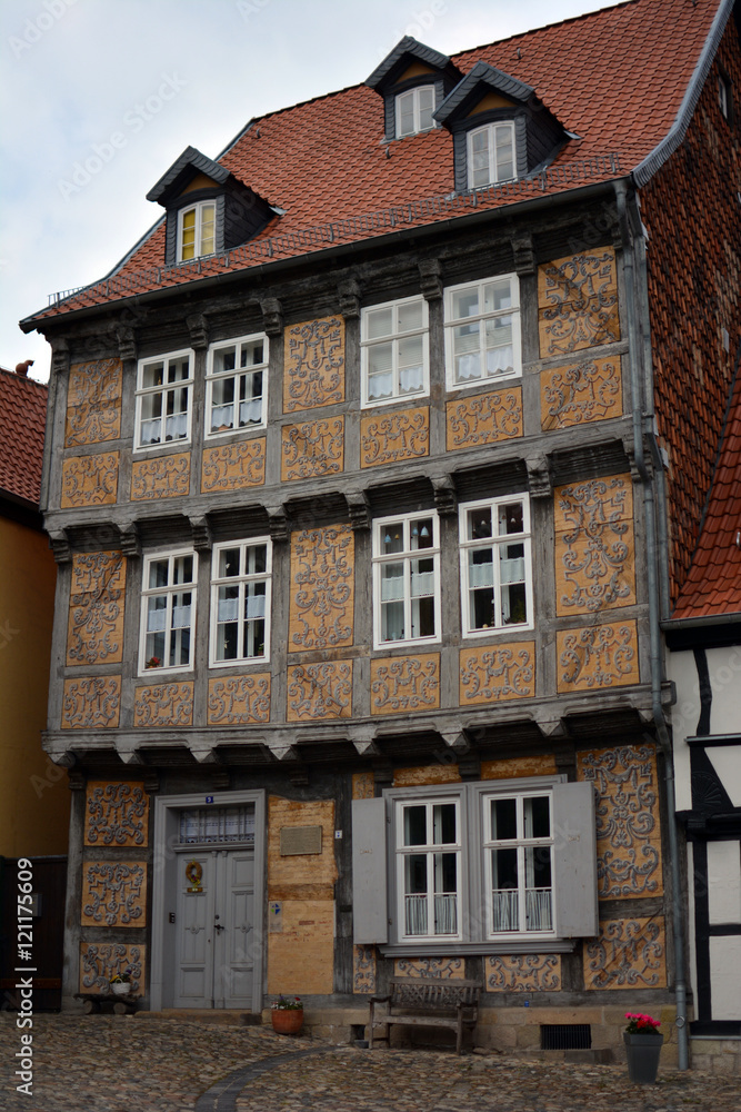 Historic building in Quedlinburg