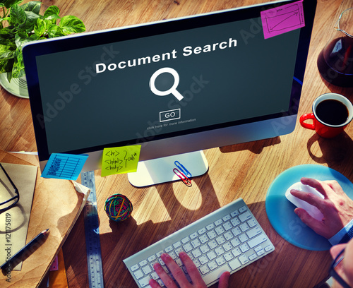 Fotografi Document Search Finding Forms Inspect Letters Concept