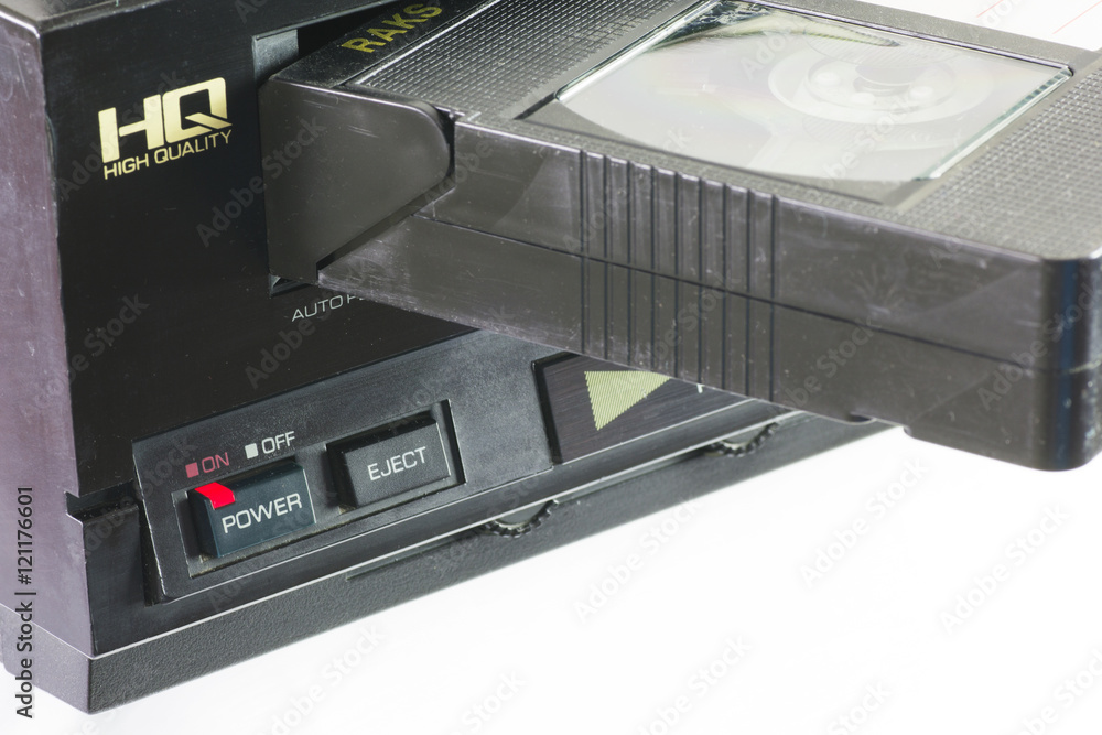 Obraz premium Cassettes and Player