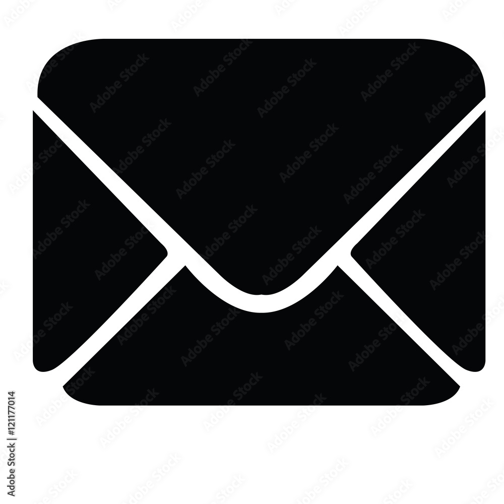 Isolated mail icon