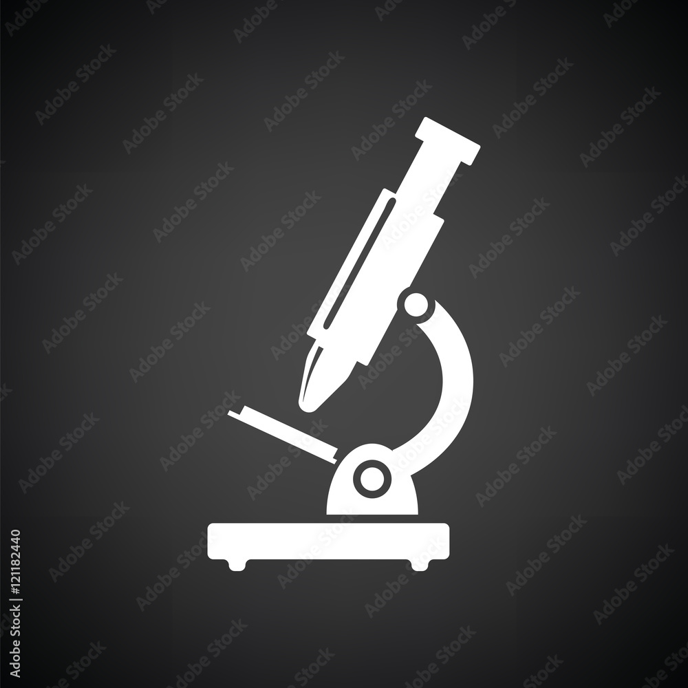 School microscope icon School microscope icon