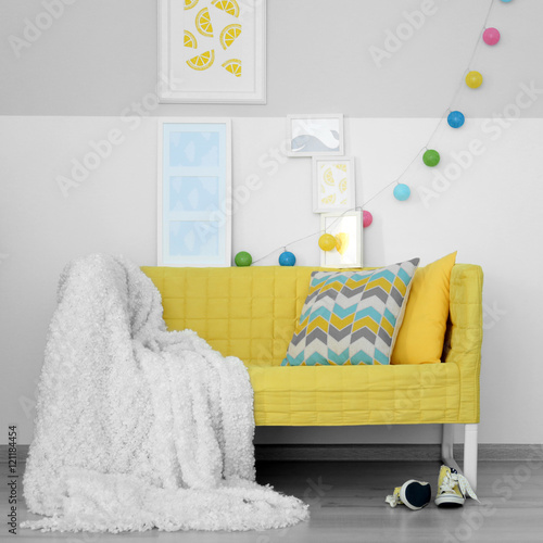 Modern room interior design...