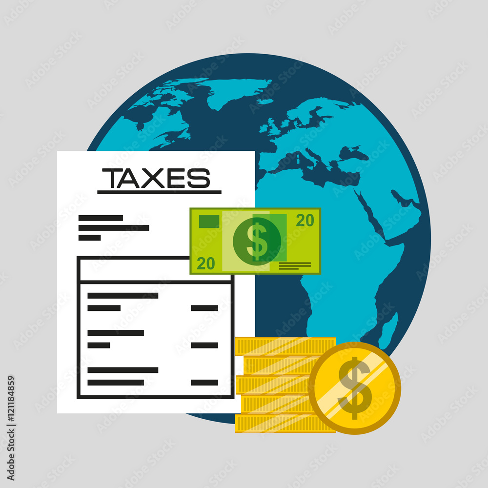 time tax payment icon vector illustration design time tax payment icon vector illustration design