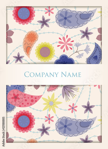Floral business crad
