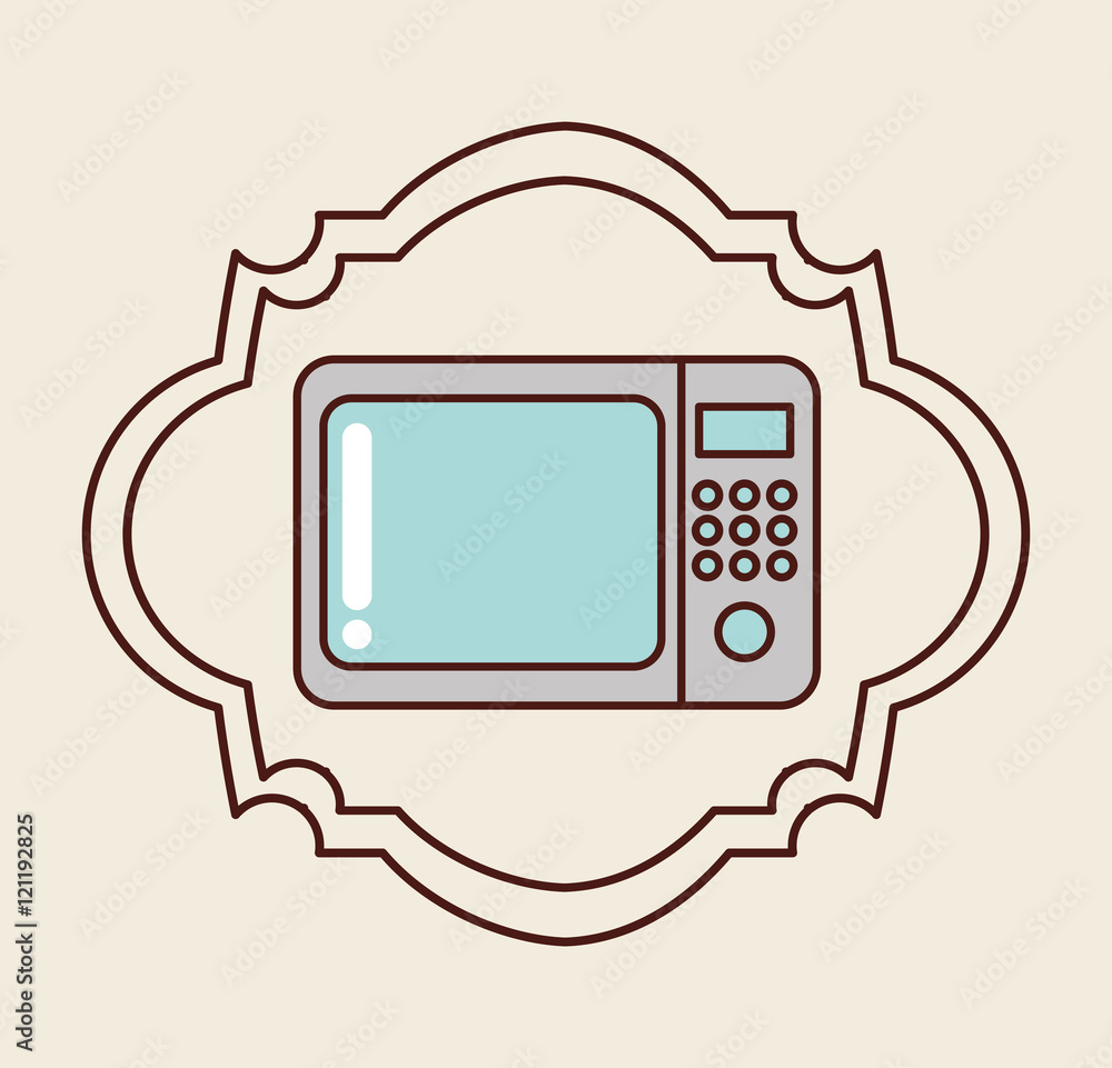 kitchen appliance supply icon vector illustration design