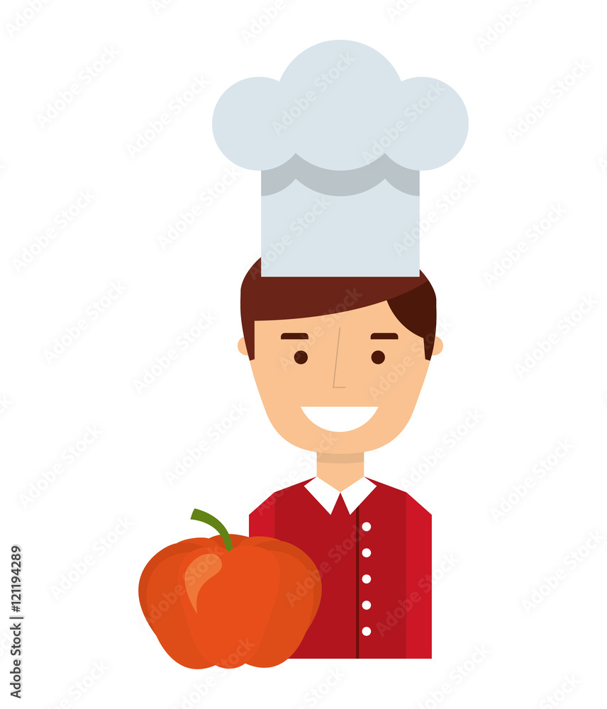 chef worker avatar character icon vector illustration design chef worker avatar character icon vector illustration design