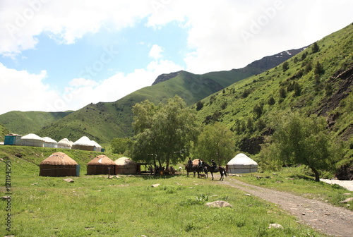 Nomadic Yurt, Kala-Shoro National Park, Kyrgyz, Kyrgyzstan