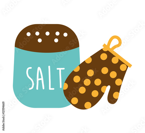 kitchen equipment utencils icon vector illustration design
