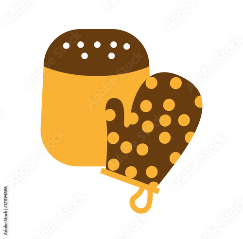 kitchen equipment utencils icon vector illustration design