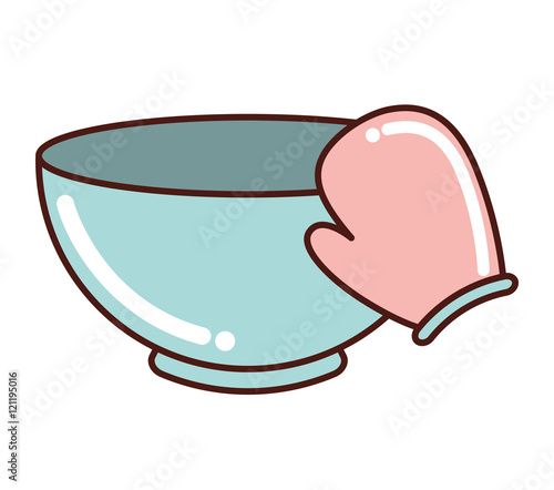 kitchen equipment utencils icon vector illustration design