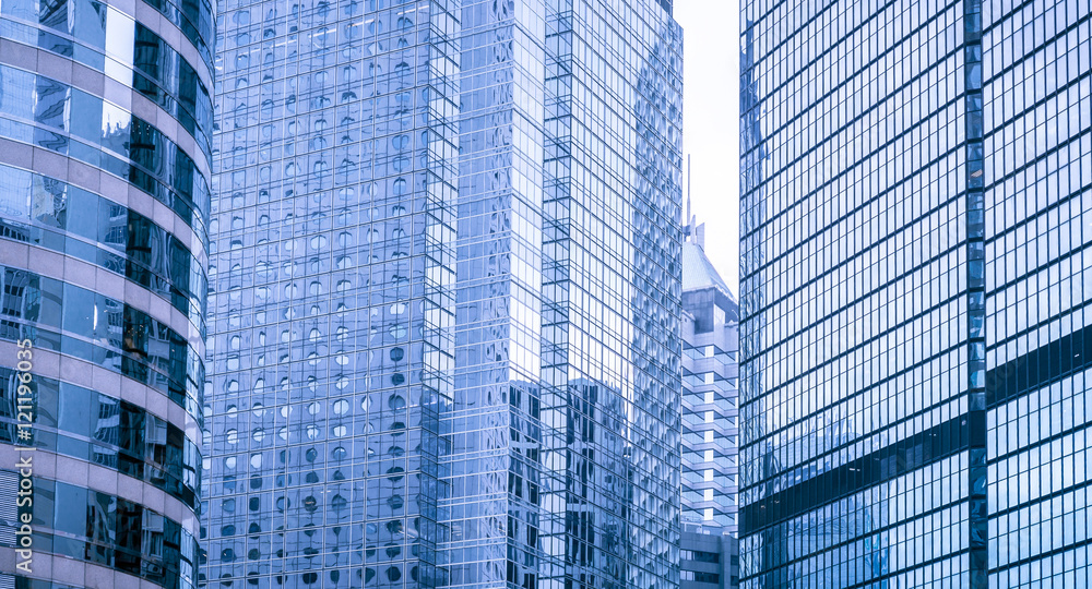 Obraz premium windows of business building