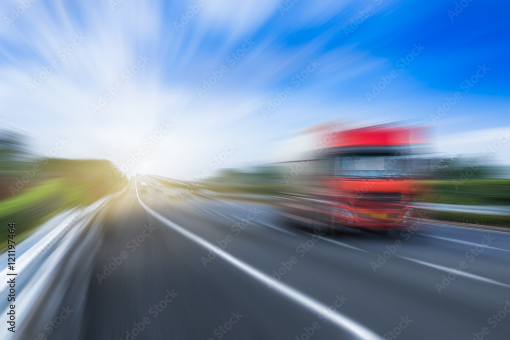 blur view of traffic on highway. blur view of traffic on highway.
