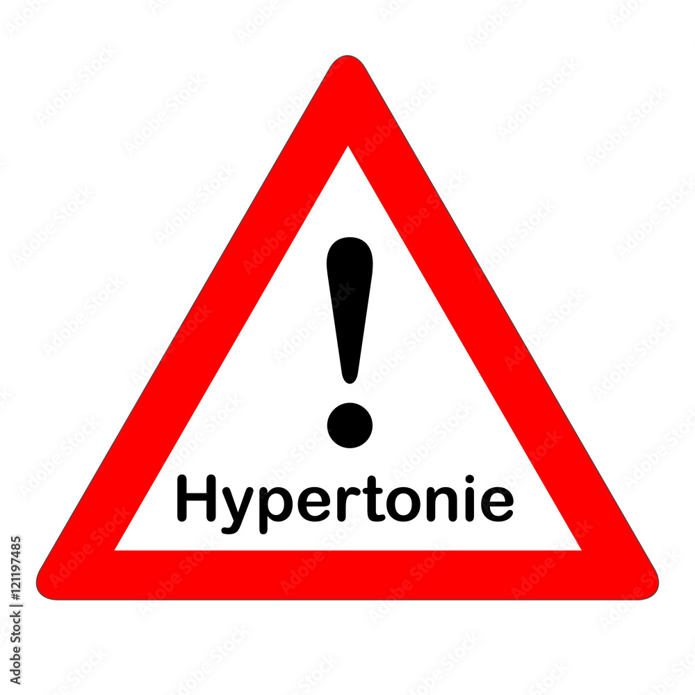Hypertonie StockIllustration Adobe Stock