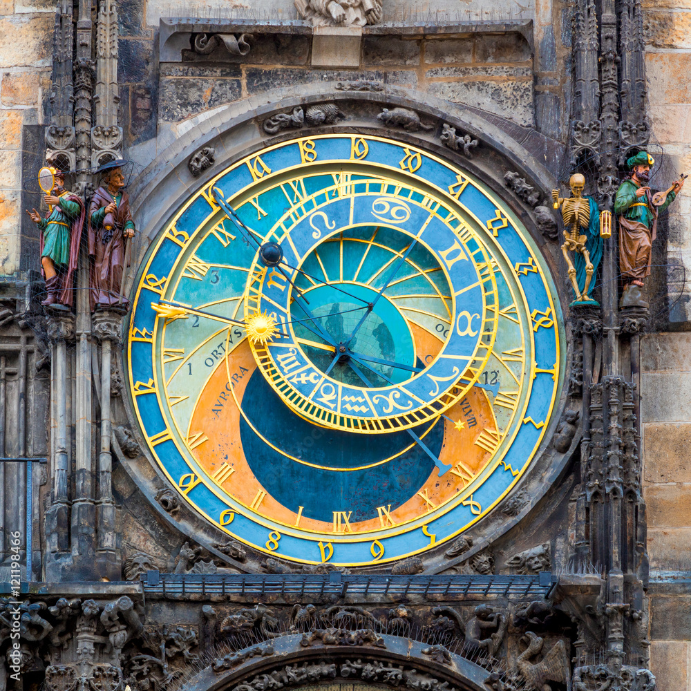 Fototapeta Prague Astronomical Clock (Orloj)  in Prague