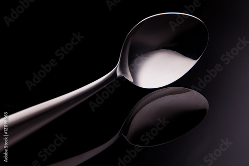 Spoon with reflection
