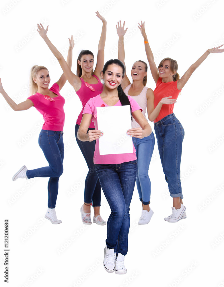 breast cancer awareness health concept. breast cancer awareness health concept.