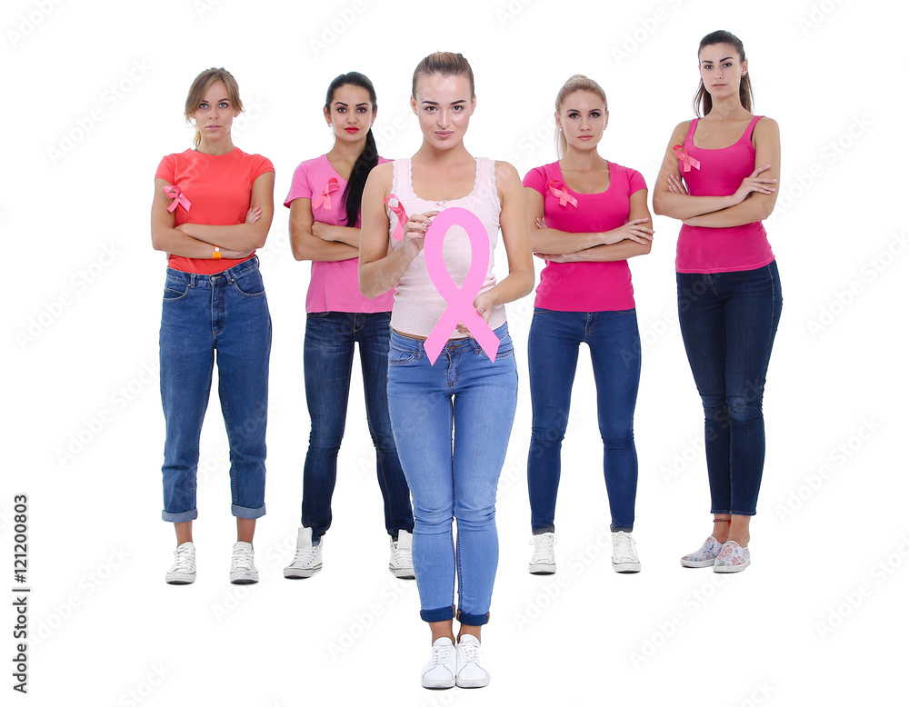 Obraz premium breast cancer awareness health concept.