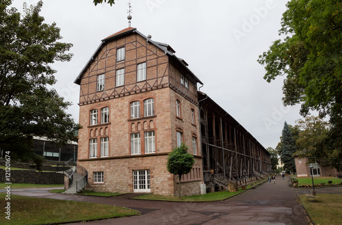 Obraz na płótnie Gradierwerk in Bad Orb w salonie