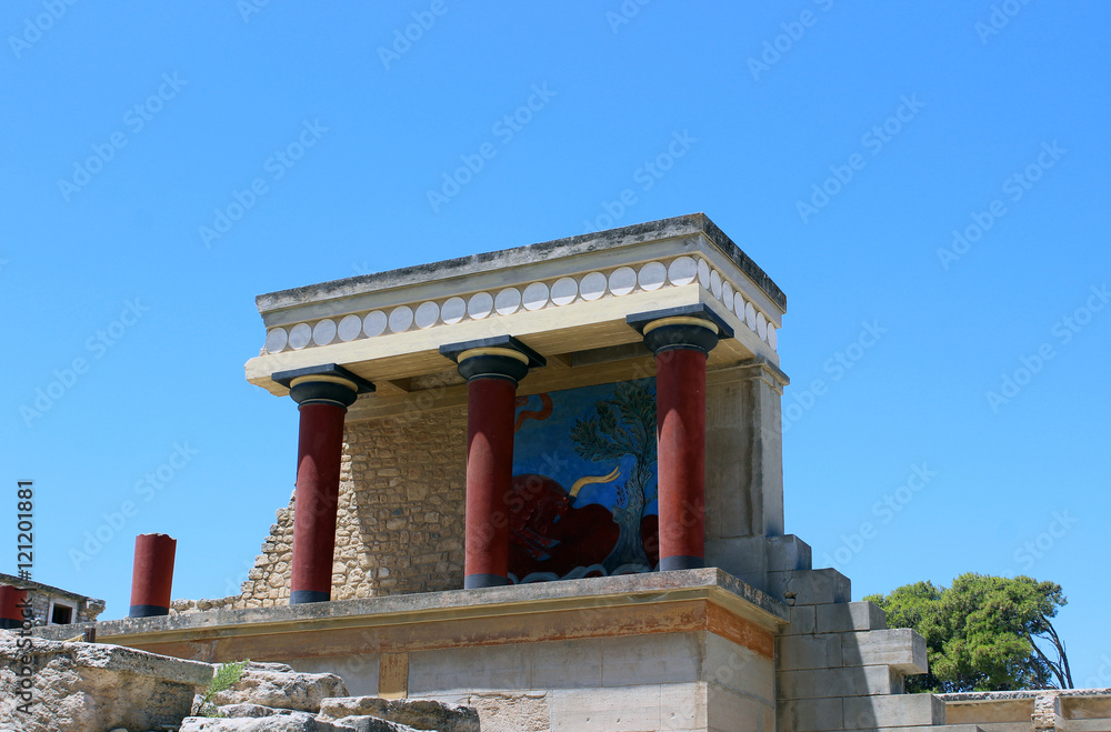 Greece, Crete, Heraclion, Knossos