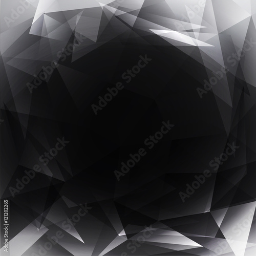triangle black grey