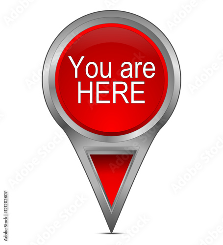 You are Here Map Pointer