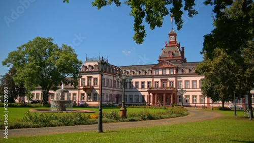 Wallpaper Mural beautiful old building with a fountain in Germany Torontodigital.ca