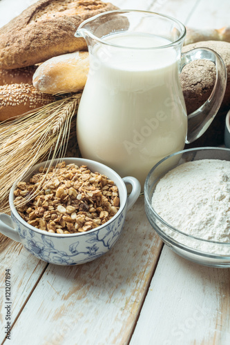 milk and bakery products