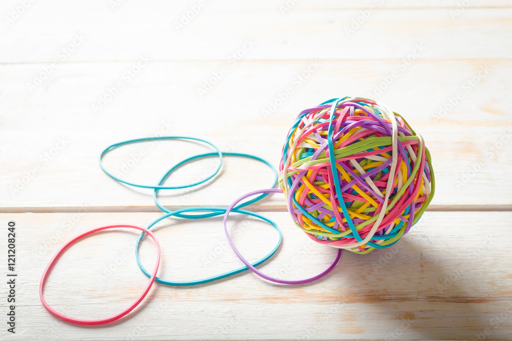 Rubber Bands and a Rubber Band Ball Rubber Bands and a Rubber Band Ball