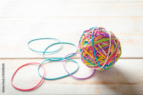 Rubber Bands and a Rubber Band Ball